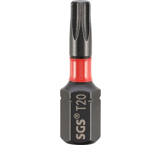 Изображение товара Бита SGS ударная TORX T20, 25мм Impact S2 1шт 6325-T20-IB
