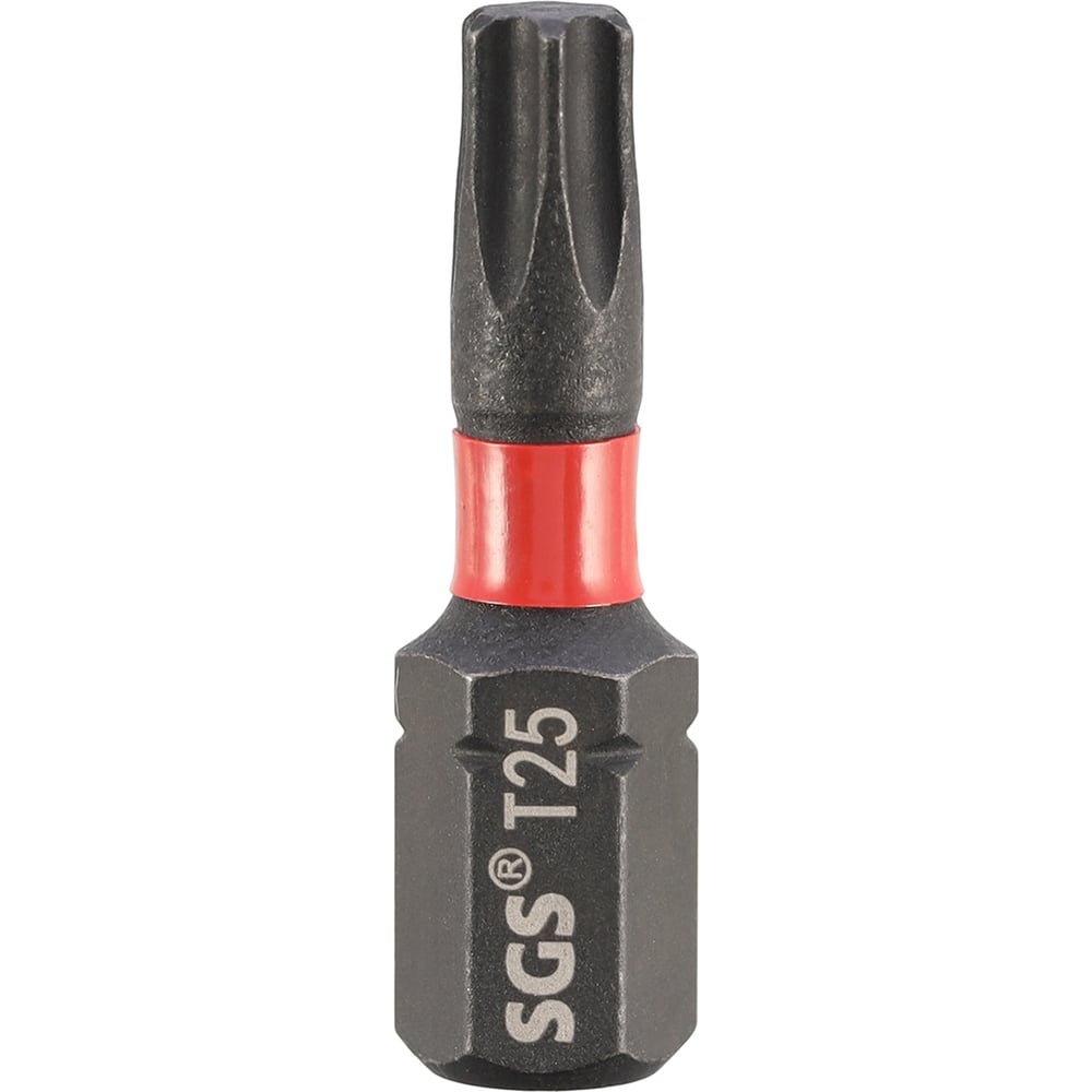Изображение товара Бита SGS ударная TORX T25, 25мм Impact S2 1шт 6325-T25-IB