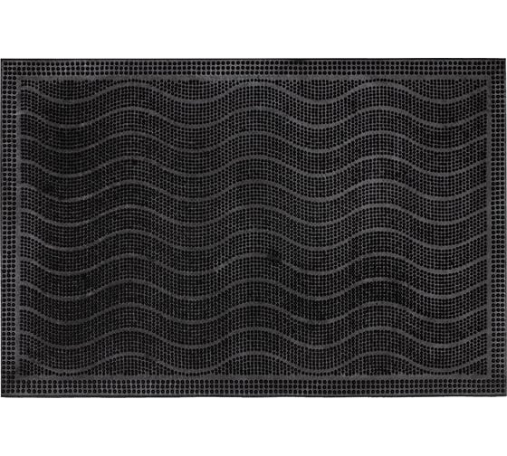 Изображение товара Резиновый придверный коврик ComeForte PIN MAT Волна 45х75 см PM-017