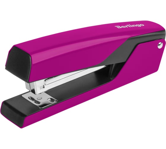 Изображение товара Степлер Berlingo Color Zone №24/6, 26/6 до 20 листов металлический корпус, розовый DSn_20114