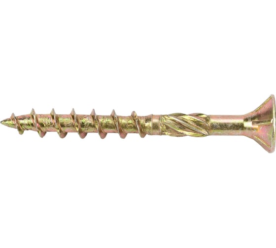 Изображение товара Саморез по дереву с фрезой INFIX потайн. 5х45 ЦЖ, TX 25 уп. 500 шт. 62109