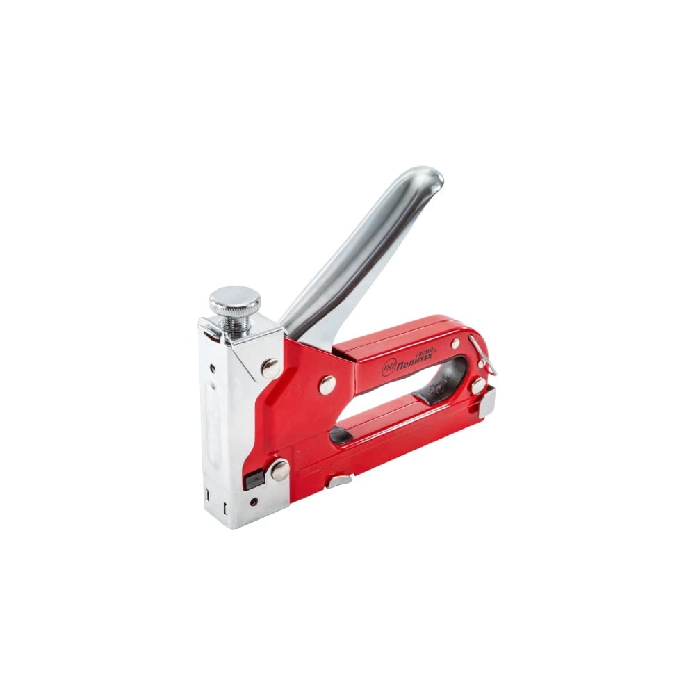 Изображение товара Степлер строительный Политех 2915220 с регул шунком 4-14 мм