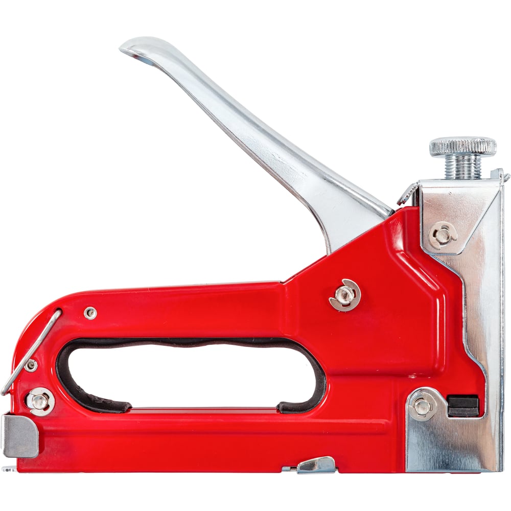 Изображение товара Степлер строительный Политех 2915220 с регул шунком 4-14 мм Изображение товара Степлер строительный Политех 2915220 с регул шунком 4-14 мм