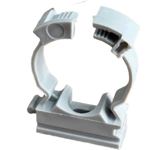 Изображение товара Крепеж клипса для трубы гофры 23 Болта с замком d 20 мм, 20 шт. 17-1210ф20