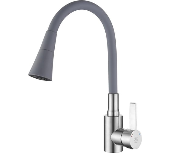 Изображение товара Смеситель для кухни РМС ø35 SUS123GY-016F