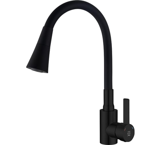 Изображение товара Смеситель для кухни РМС ø35 SUS123TBL-016F