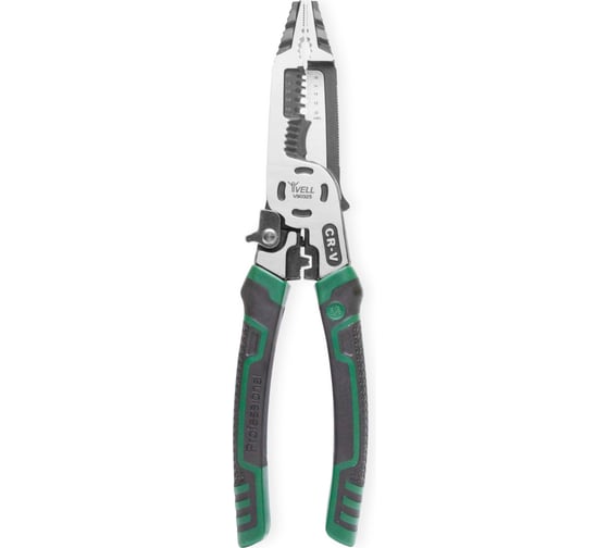 Изображение товара Многофункциональные пассатижи (плоскогубцы) Vell 10 в 1, 225 мм 1376750