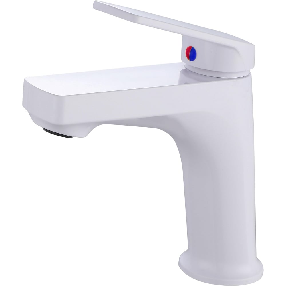 Изображение товара Смеситель для умывальника из ABS-пластика белый, однорычажный, серия PL7