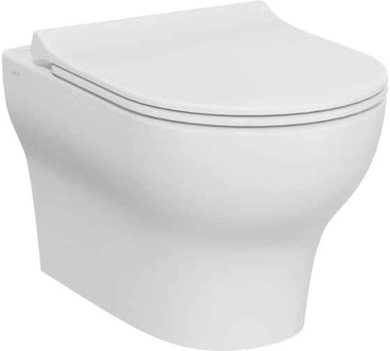 Изображение товара Подвесной безободковый унитаз VITRA Zentrum Round 7786B003-0075