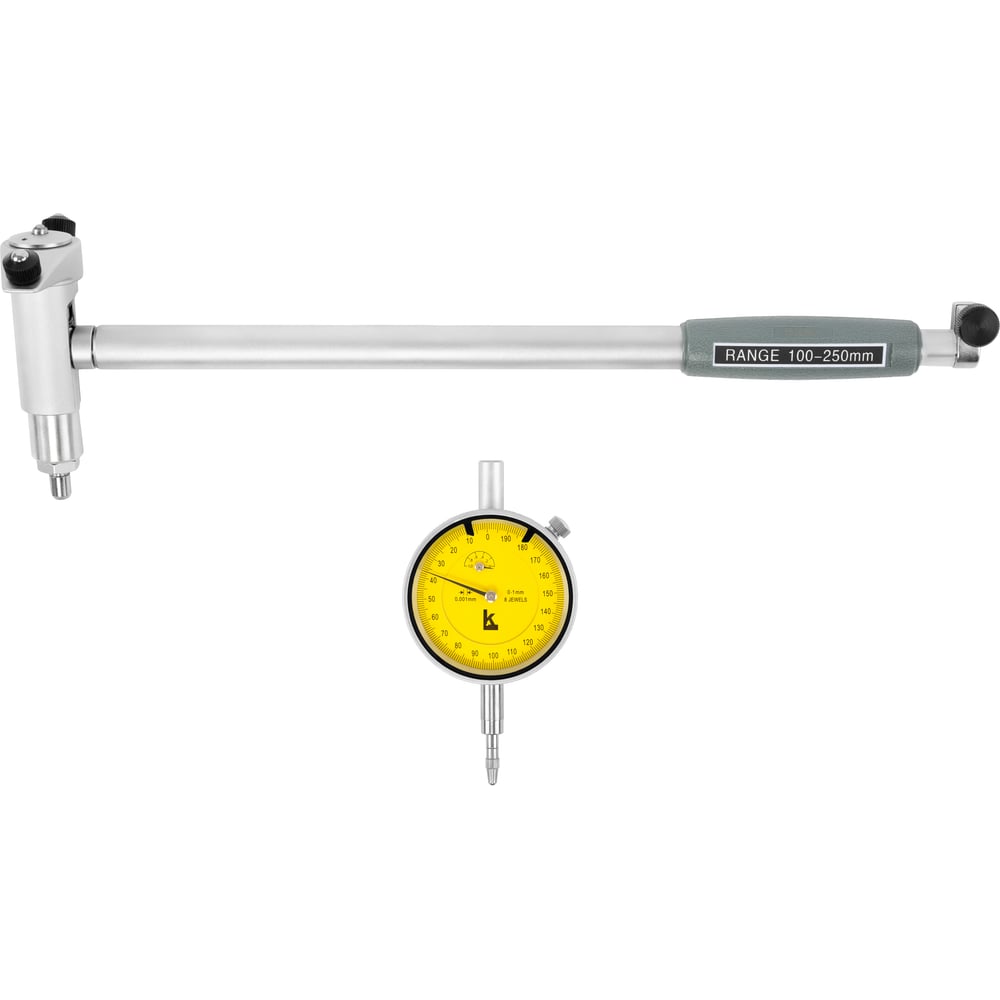 Изображение товара Нутромер индикаторный КАЛИБРОН НИ 100-250 мм 0,001 мм повышенной точности