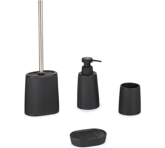 Изображение товара Набор для ванны ND Play Singapore - диспенсер, стакан, мыльница, ершик) 302912