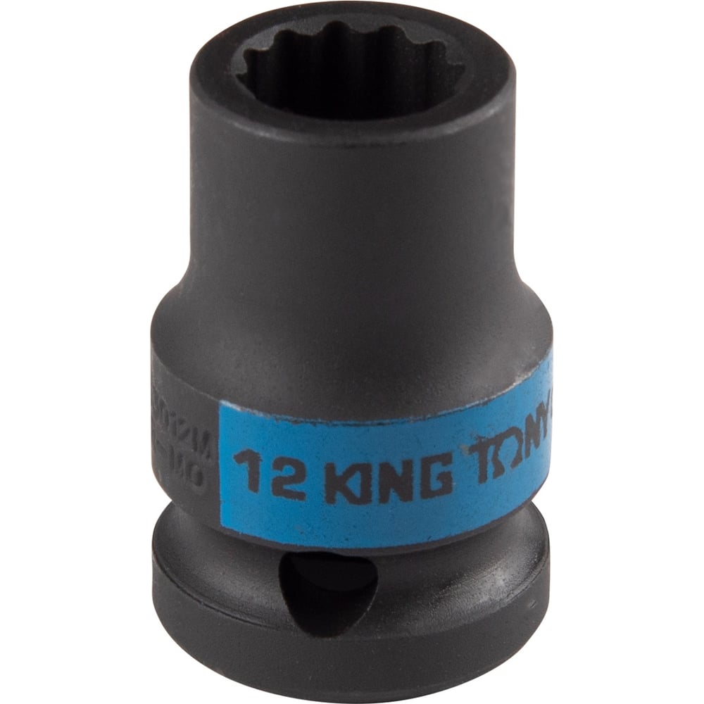 Изображение товара Головка торцевая ударная 12-гранная KING TONY 12 мм 1/2 дюйма