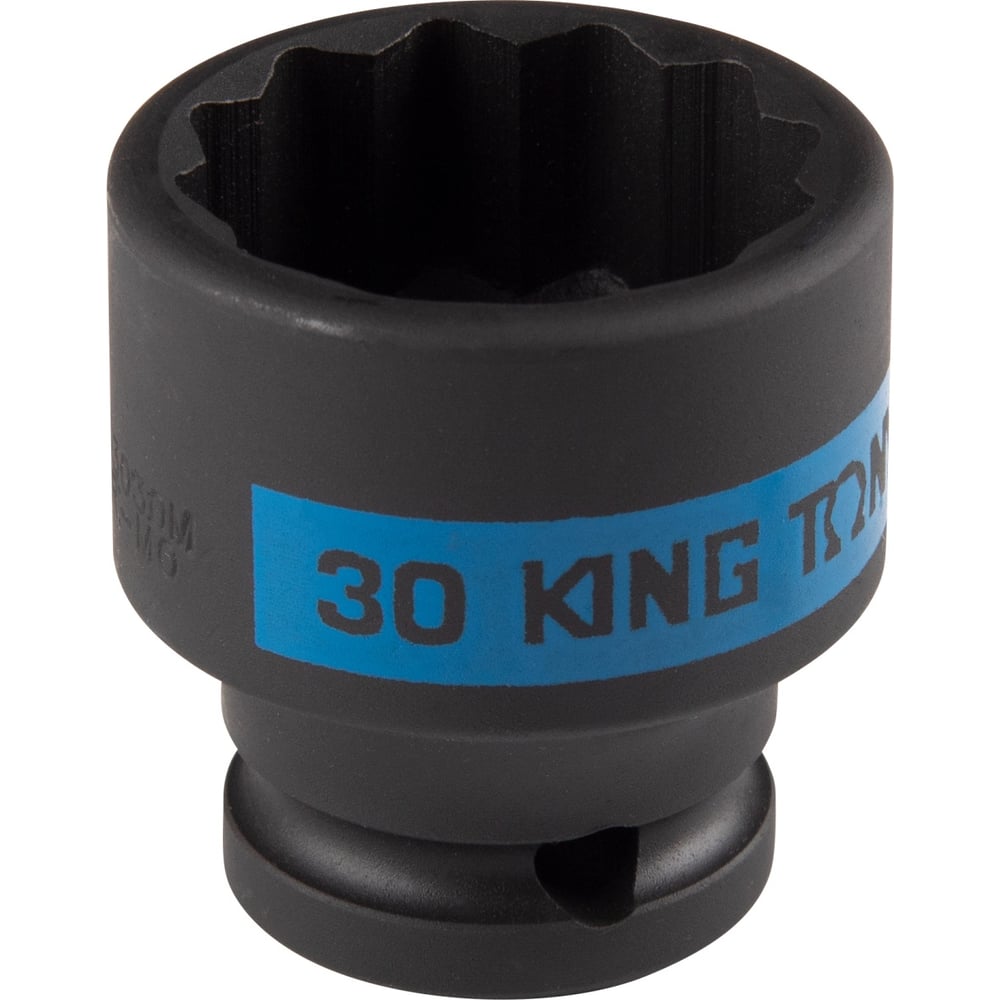 Изображение товара Головка торцевая ударная 12-гранная KING TONY 30 мм 1/2DR