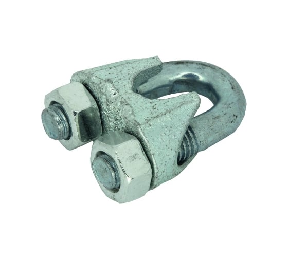 Изображение товара Зажим троса ЦКИ DIN741, 13-14 мм Ц уп. 25 шт. 64310