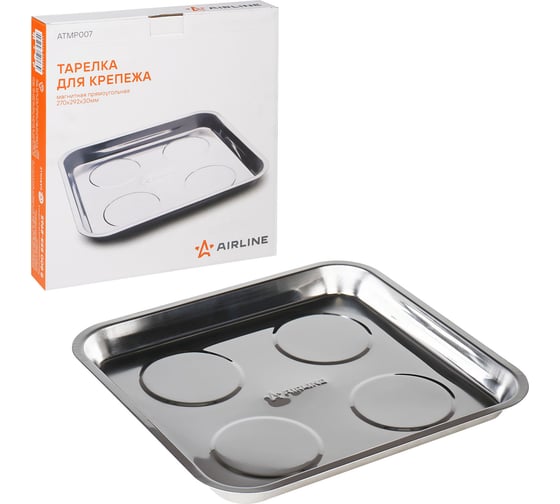 Изображение товара Тарелка для крепежа магнитная AIRLINE прямоуг. 270x292x30мм ATMP007