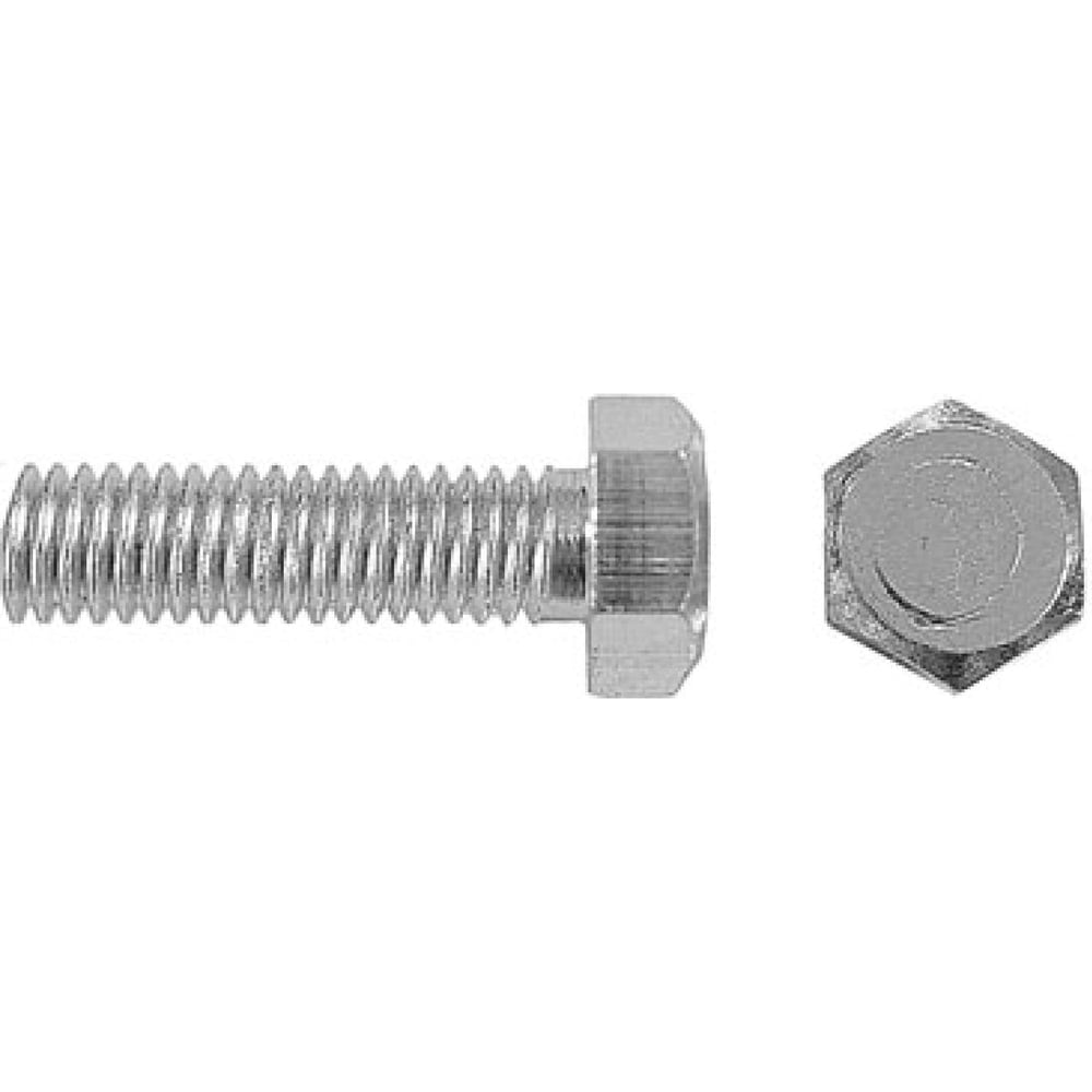 Изображение товара Болт с шестигранной головкой М12x130 DIN 933 8.8 цинк 2 шт