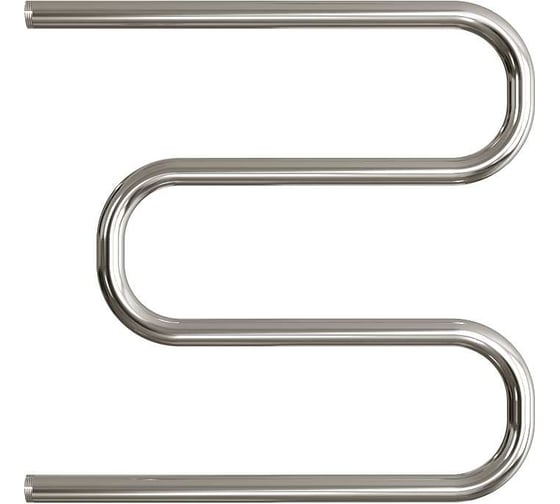 Изображение товара Полотенцесушитель водяной Valfex Мурано, М-образный, 60/60, 1НР, хром VF.PS.W.002.60.60.C