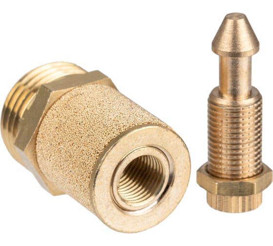 Изображение товара Пневмоглушитель с регулятором скорости потока воздуха ARMA 3/8M EMR-3/8