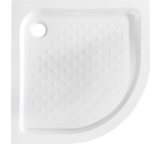 Изображение товара Поддон акриловый SANTREK AQUA-R-900 радиус, белый, 900х900х140 + сифон в комплекте 322110