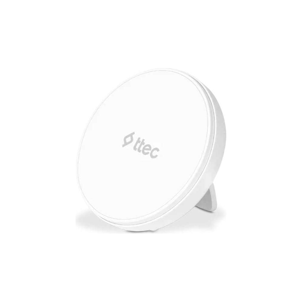 Изображение товара Беспроводное зарядное устройство TTEC AirCharger M+ MagSafe 10 Вт белое для Apple