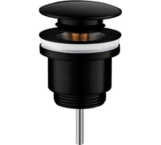 Изображение товара Выпуск для раковины HOLLER H62-7 черный матовый 327937