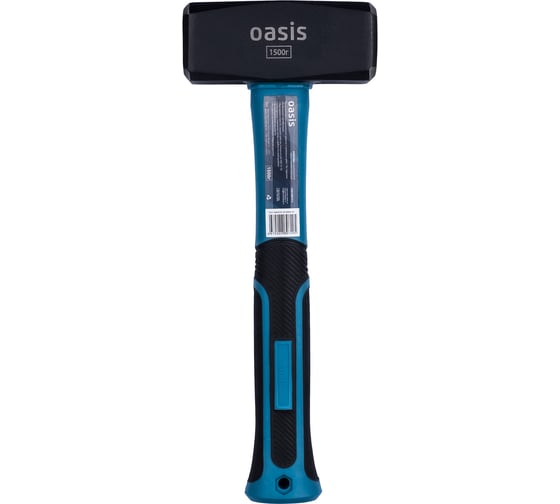 Изображение товара Кувалда с обрезиненной фибергласовой рукояткой OASIS 1500 г 103010801014