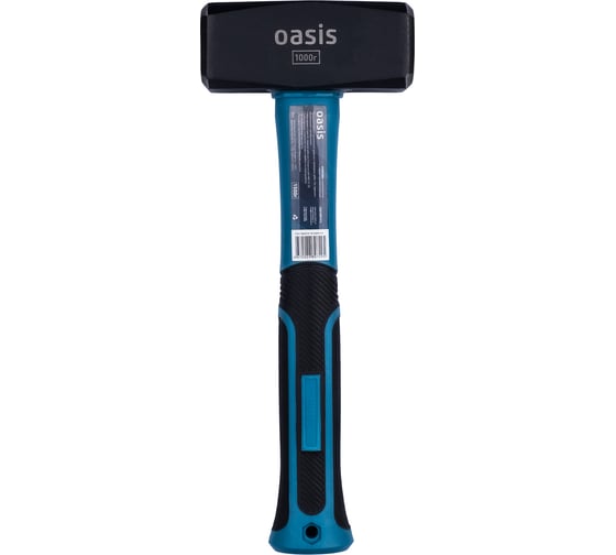 Изображение товара Кувалда с обрезиненной фибергласовой рукояткой OASIS 1000 г 103010801013