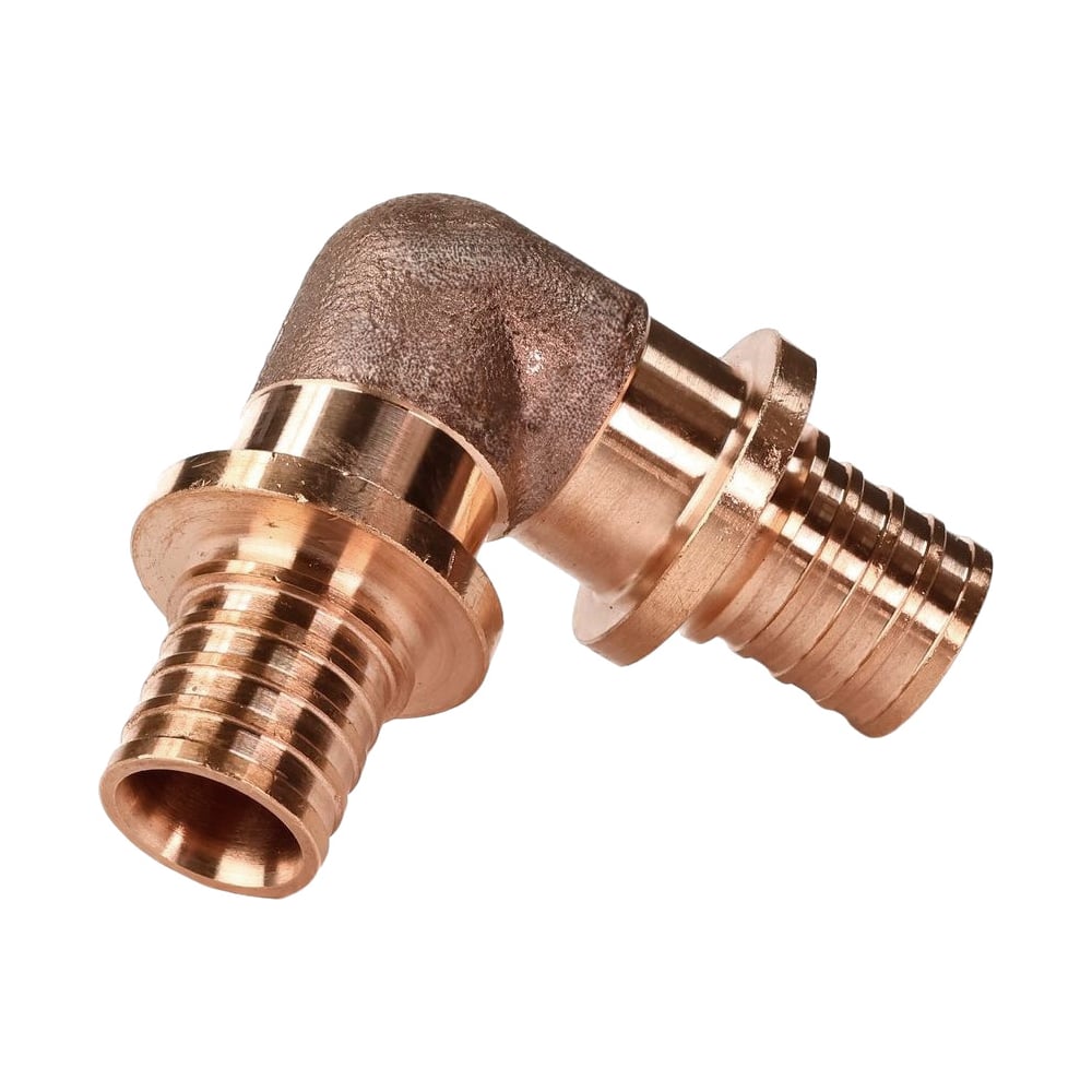 Изображение товара Угольник РЕХАУ 90 бронза 16-16 надвижной фитинг для труб сантехника