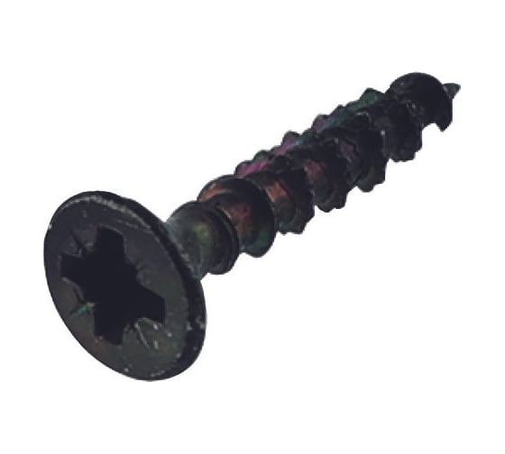 Изображение товара Шуруп Hafele HOSPA потай, воронененный, 3x25 мм 015.39.573