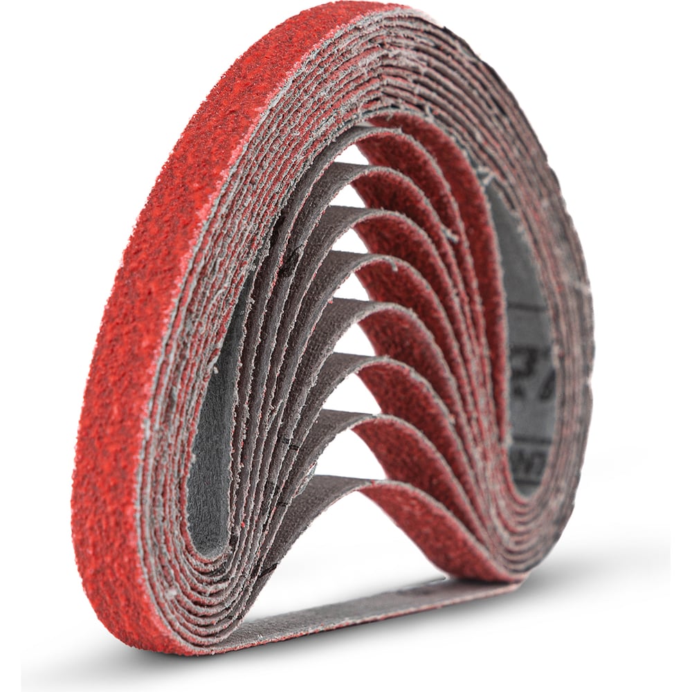 Изображение товара Лента шлифовальная керамика TOTFLEX 10x330мм Р60, 10шт для обработки металла