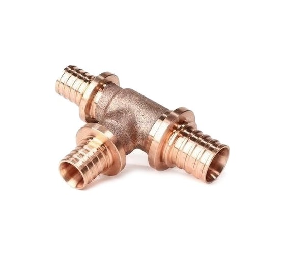 Изображение товара Тройник РЕХАУ 25, 20, 20, бронза (RX+), с уменьшенным боковым и торцевым проходами 14570853001