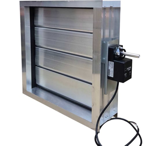 Изображение товара Регулирующая заслонка TECHNO TVP400400-02DN230V квадр. с эл. приводом 580401