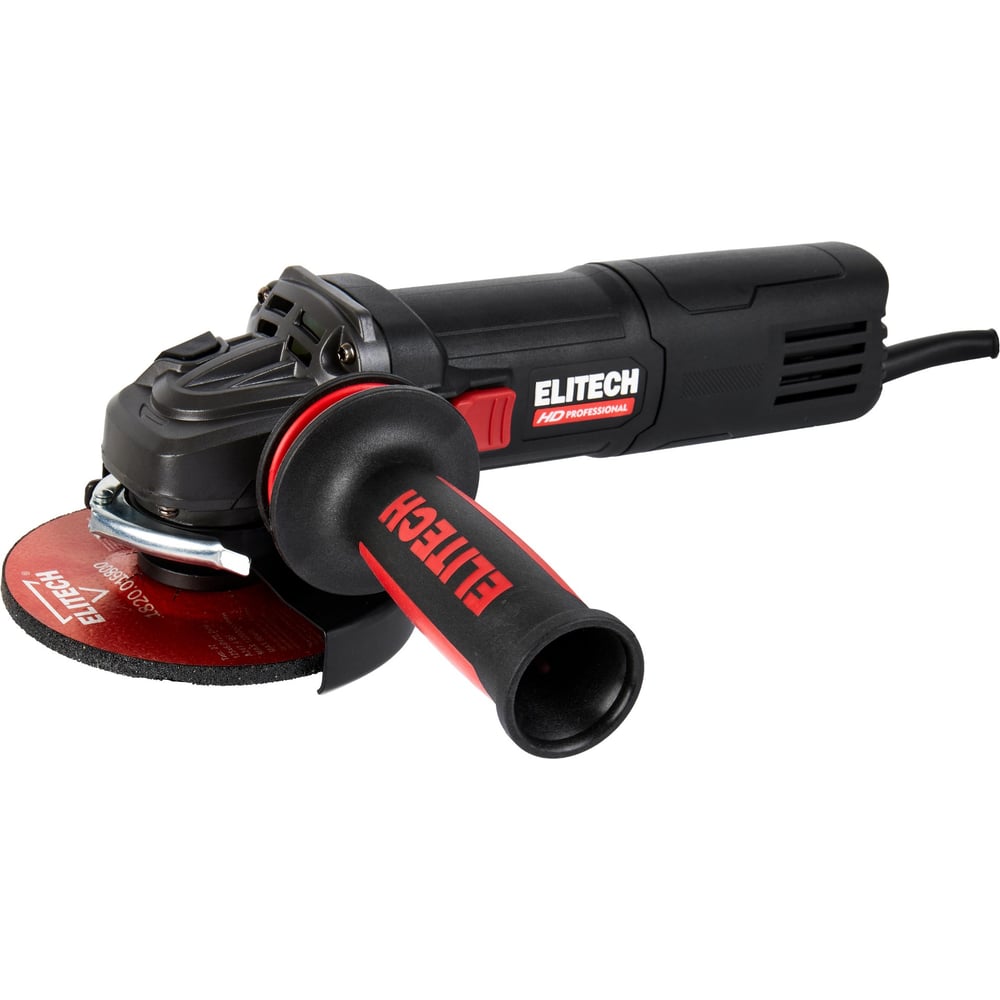 Изображение товара Профессиональная угловая шлифмашина Elitech AG 1412E 125 мм для бетона и камня