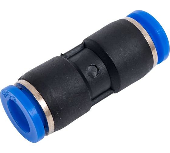 Изображение товара Соединитель цанговый прямой Контактная Механика трубка 8мм KZPU08