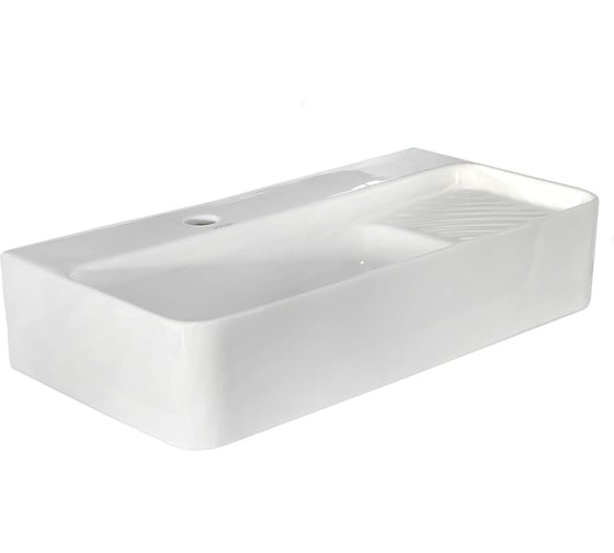 Изображение товара Раковина подвесная HOLLER K-6374 (600*310*130мм), белая (+ крепеж) 322541