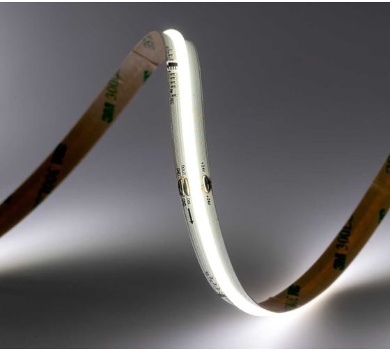 Изображение товара Лента светодиодная ELF LED 576 COB диодов, 24В, 5м, ширина 12мм, CCT+IC (WS2811) ELFLED-576COB-12-CCTF-24