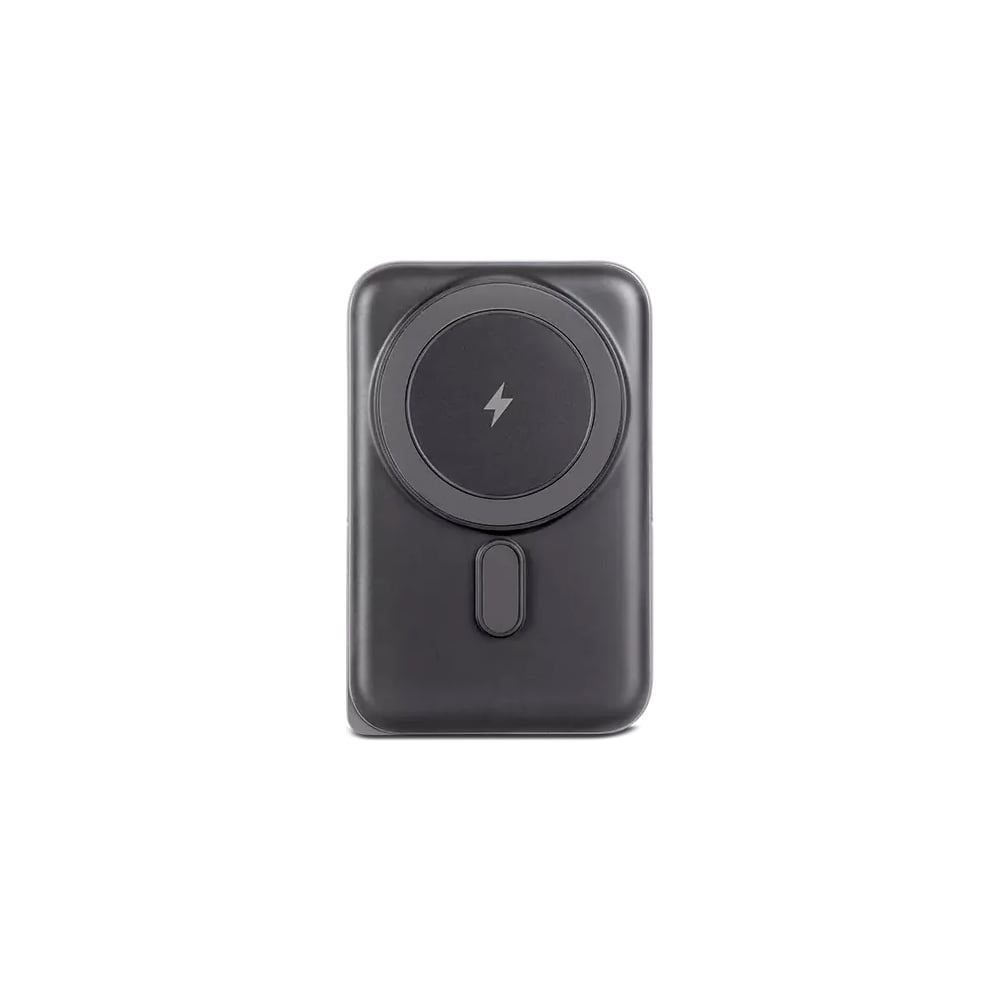 Изображение товара Внешний аккумулятор портативный TTEC ReCharger Pro M LCD 10.000mAh MagSafe Compatible PD 20W Powerbank с подставкой. Цвет: черный 2BB222S