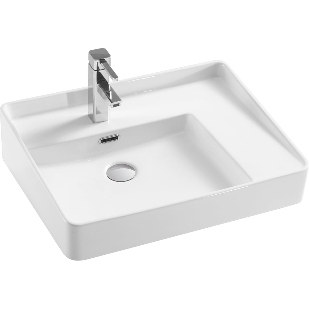 Изображение товара Раковина накладная HOLLER K-6294 (595*455*130мм), белая