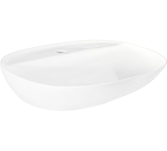 Изображение товара Раковина накладная HOLLER K-6333 (610*430*120мм), белая 322538