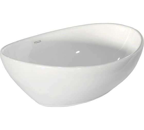 Изображение товара Раковина накладная HOLLER K-6066 (410*340*145мм), белая 322512