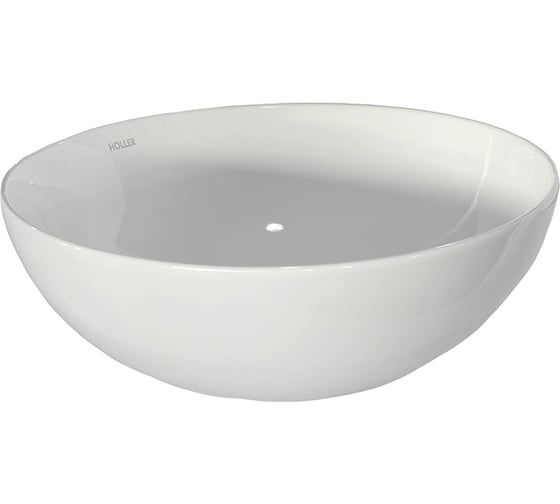Изображение товара Раковина накладная HOLLER K-6224 (395*395*150мм), белая 322515
