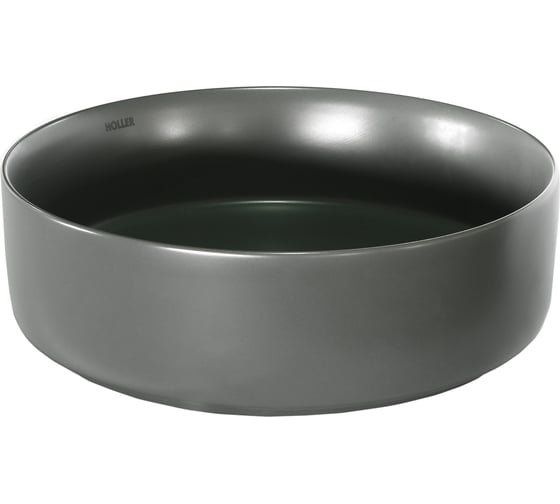 Изображение товара Раковина накладная HOLLER K-M6226DGA (360*360*120мм), темно-серый матовый 322543