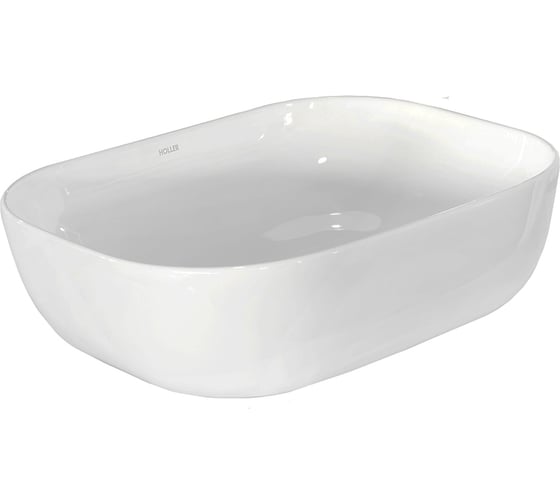 Изображение товара Раковина накладная HOLLER K-6502 (500*395*145мм), белая 322511