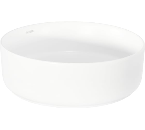 Изображение товара Раковина накладная HOLLER K-M6226WHT (360*360*120мм), белый матовый 322544