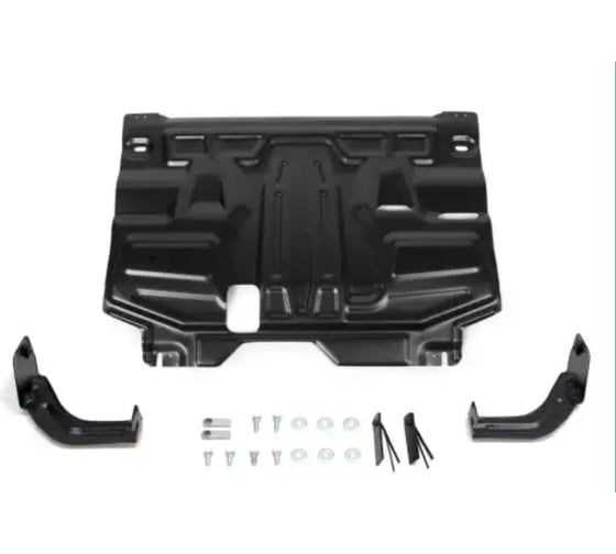 Изображение товара Защита картера + КПП + комплект крепежа AutoMax сталь, Skoda Rapid 2020-, V - 1.6/Volkswagen Polo 2020-, V - 1.6 (90л.с.; 110л.с.); 1.4 (125л.с.)/Vo AM.5877.2