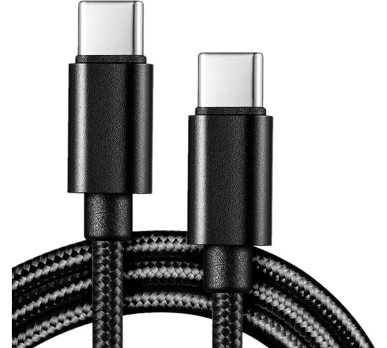 Изображение товара Кабель 5bites TYPE-C / CM-CM / 60W / 1.2M / BLACK TC202-612B