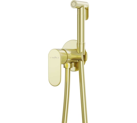 Изображение товара Смеситель для биде TOKITO брашированное золото, TOK-FUR-1016BG