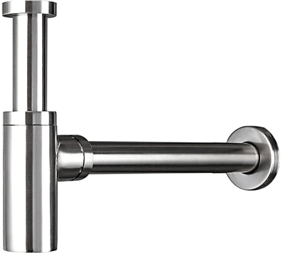 Изображение товара Сифон для раковины HOLLER H82 хром 327941