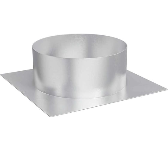 Изображение товара Плоское основание ERA ТДПО фланец D160, 295x295, оцинк.сталь ТДПО-160ц