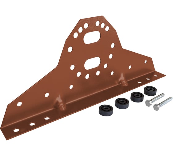 Изображение товара Кронштейн снегозадержателя Grand Line NEW RAL 8004, 093685